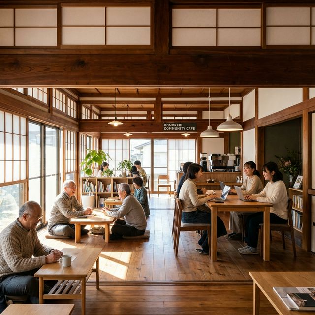地域が集うコミュニティカフェへ