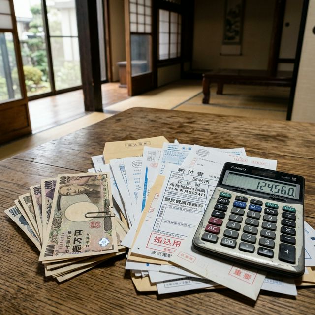 税金だけが出ていく